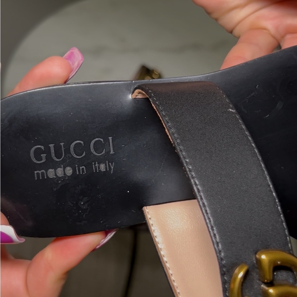 Gucci Marmont Sandals - Picture 6 of 10